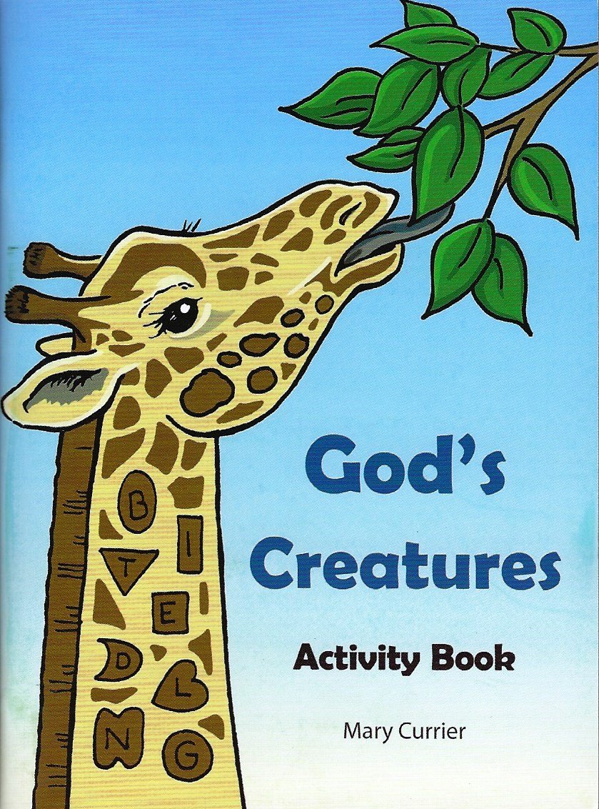 GOD'S CREATURES MINI ACTIVITY BOOK Mary Currier